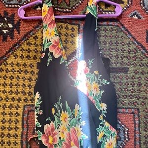 Betsey Johnson maxi floral dress (vintage)